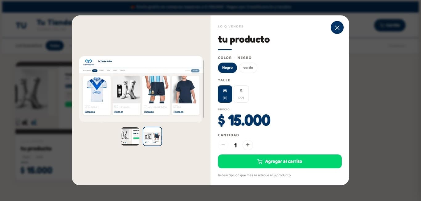 Pantalla del sistema Punto de Venta — pantalla 9